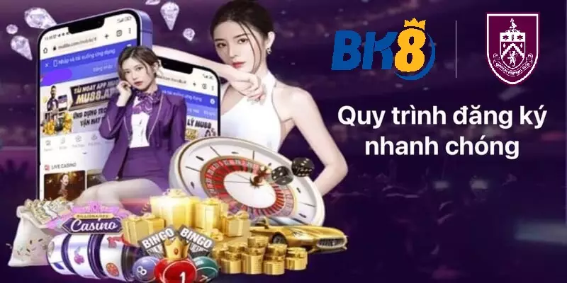 Các bước đăng ký tài khoản mới Bk8 chi tiết