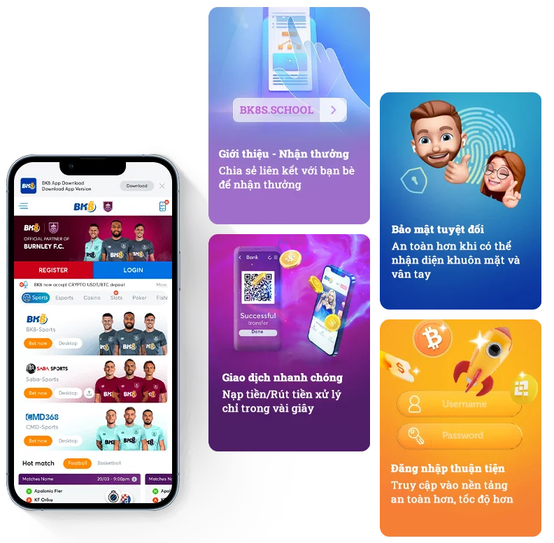 Tải App BK8 để có trải nghiệm tuyệt vời nhất